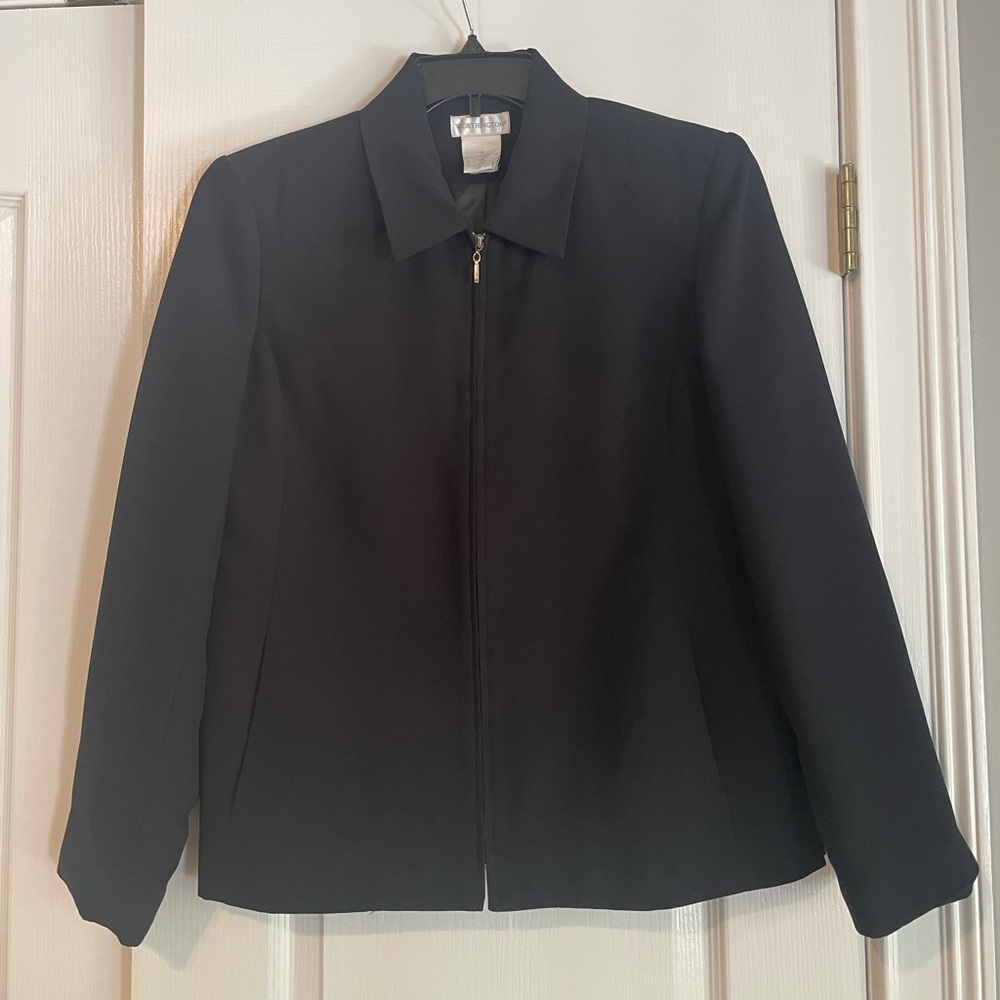 Worthington Suit Black 2 Piece Women's Suit